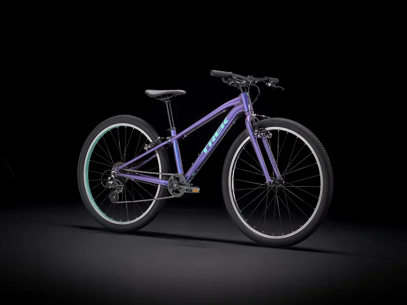 TREK Wahoo 26 Hybrid Kids Bike in Purple